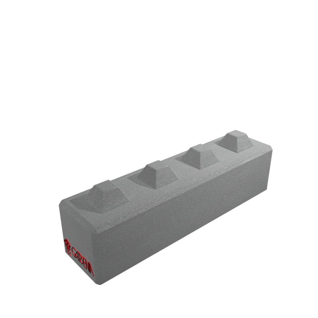 Blocco in calcestruzzo Blocco di cemento.
