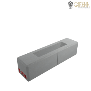 Blocco fioriera in calcestruzzo stampato