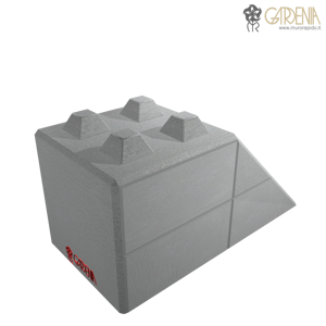 Blocco a taglio obliquo in calcestruzzo stampato