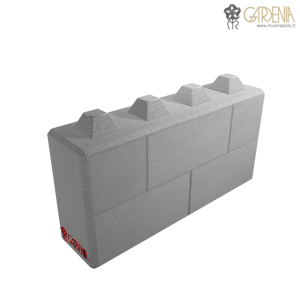 Blocco in calcestruzzo stampato