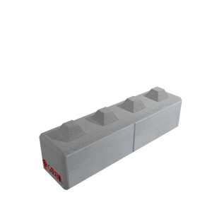 Blocco in calcestruzzo, stampato e bocciardato