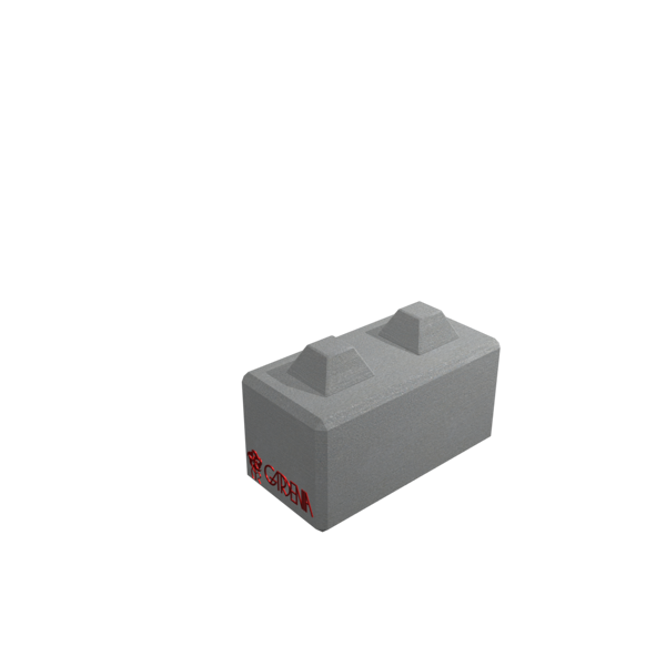 Blocco in calcestruzzo