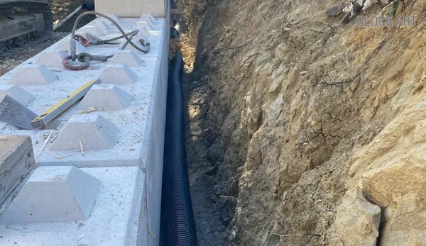 Costruisci il domani in un baleno: muro a secco con blocchi in calcestruzzo "Block Art"